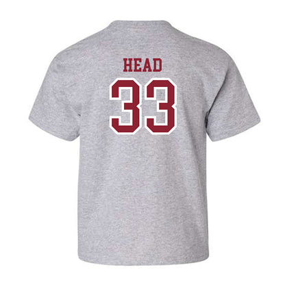 Troy - NCAA Football : Ethan Head - Generic Shersey Youth T-Shirt-1