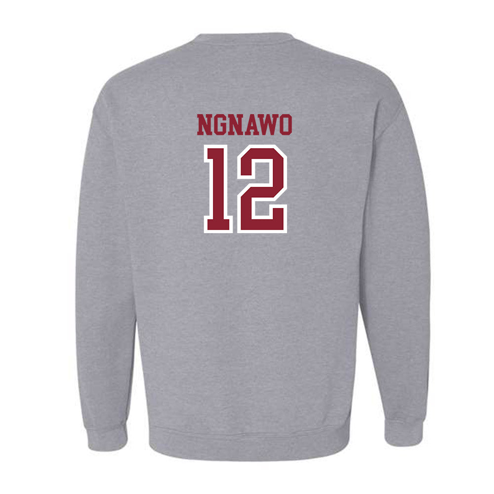Troy - NCAA Women's Basketball : Fortuna Ngnawo - Generic Shersey Crewneck Sweatshirt-1
