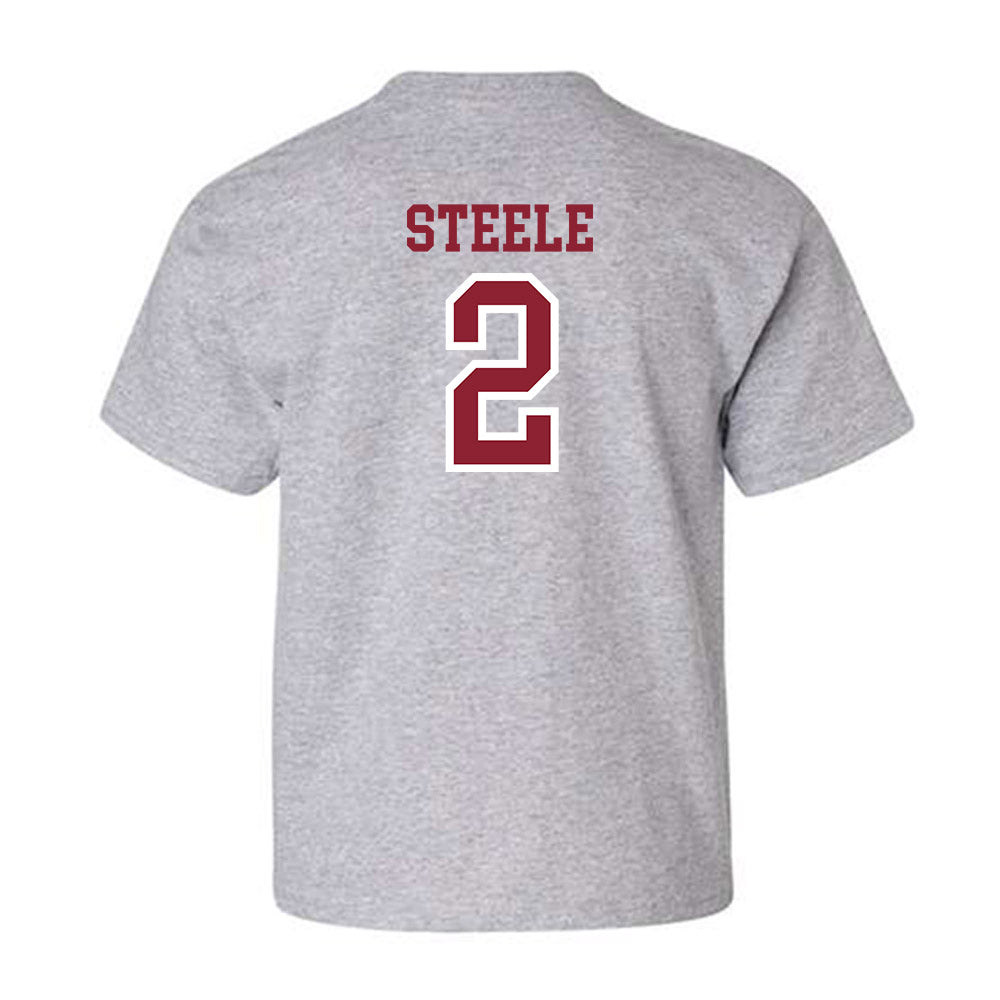 Troy - NCAA Football : Bryce Steele - Generic Shersey Youth T-Shirt-1