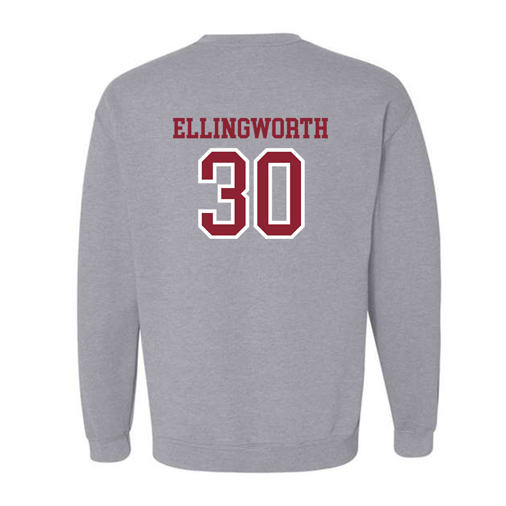 Troy - NCAA Baseball : Cooper Ellingworth - Generic Shersey Crewneck Sweatshirt-1