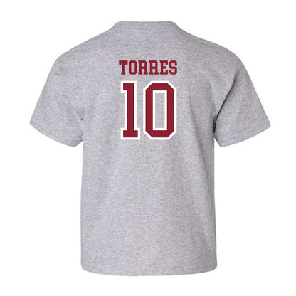 Troy - NCAA Women's Soccer : Irene Torres - Generic Shersey Youth T-Shirt-1