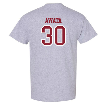 Troy - NCAA Men's Basketball : Hikaru Awata - Generic Shersey T-Shirt-1