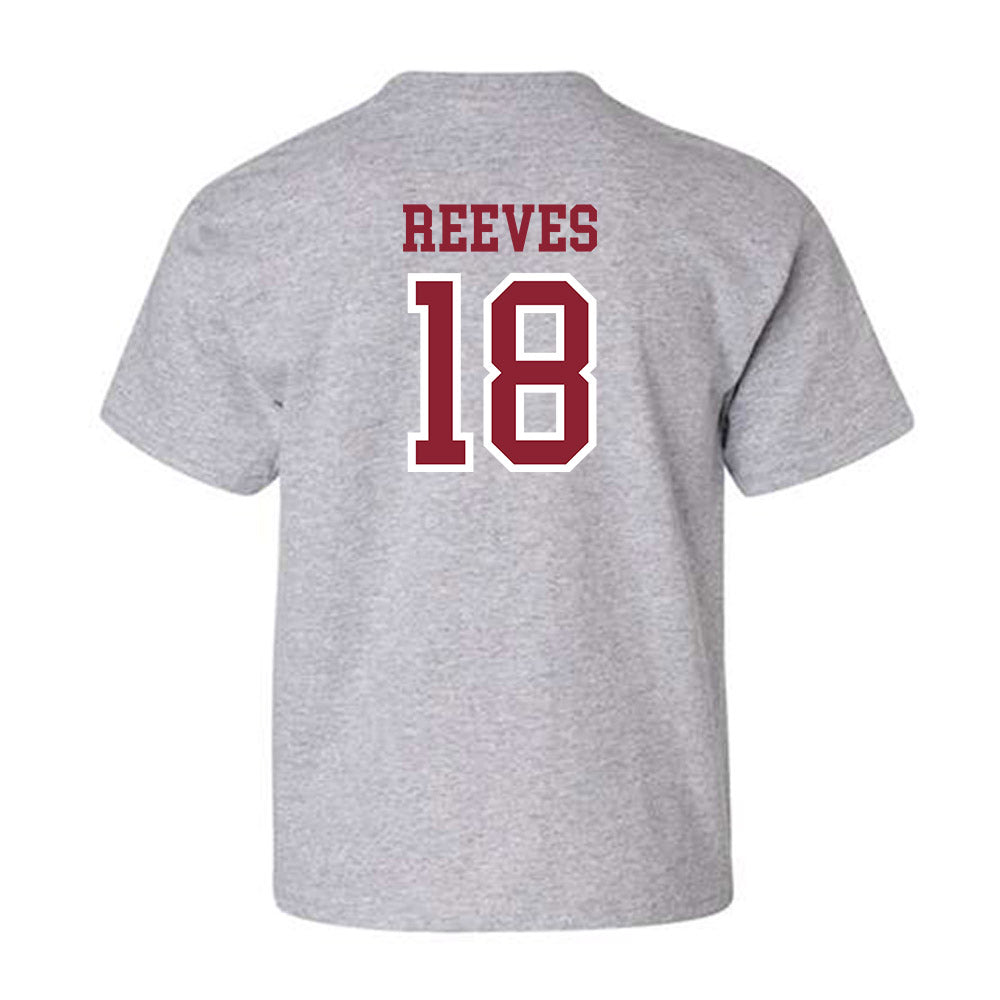 Troy - NCAA Baseball : Caden Reeves - Generic Shersey Youth T-Shirt-1