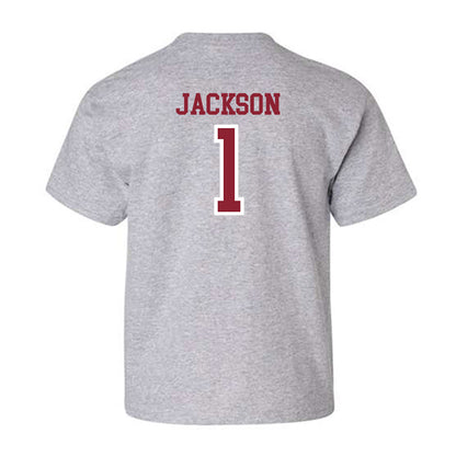 Troy - NCAA Women's Basketball : Saniya Jackson - Generic Shersey Youth T-Shirt-1