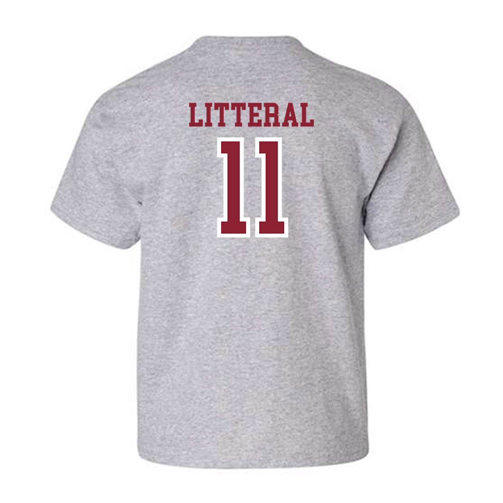 Troy - NCAA Baseball : Lucas Litteral - Generic Shersey Youth T-Shirt-1