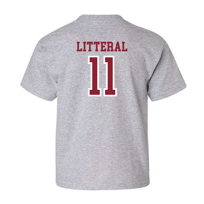 Troy - NCAA Baseball : Lucas Litteral - Generic Shersey Youth T-Shirt-1