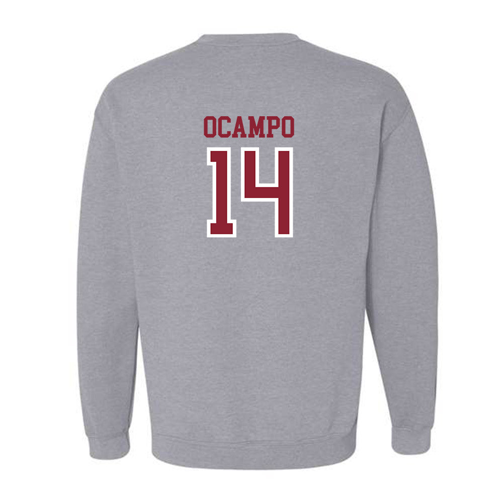 Troy - NCAA Women's Volleyball : Sophie Ocampo - Generic Shersey Crewneck Sweatshirt-1