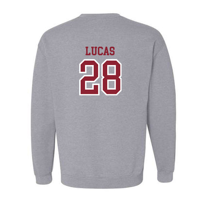 Troy - NCAA Baseball : Jackson Lucas - Generic Shersey Crewneck Sweatshirt-1