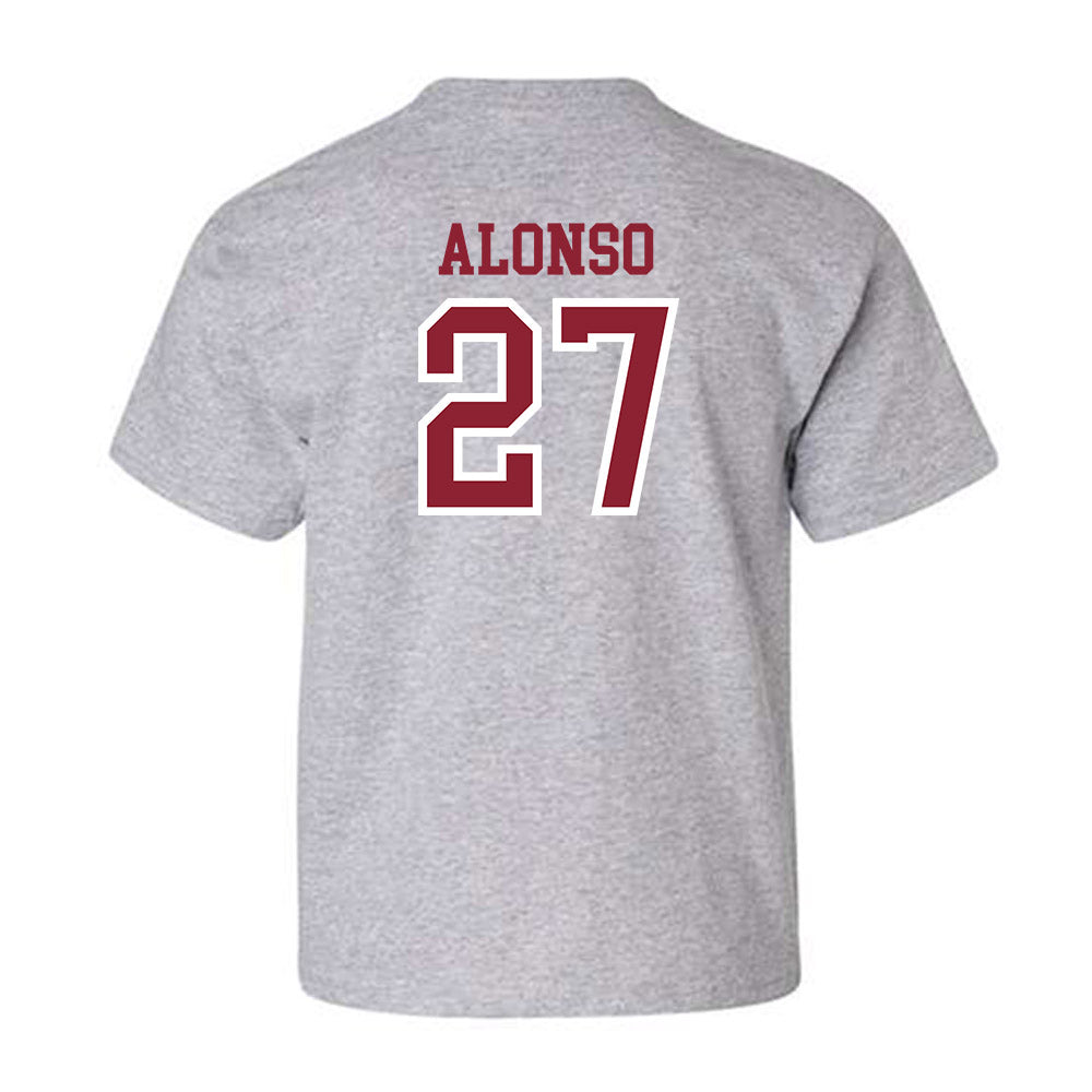 Troy - NCAA Baseball : Dylan Alonso - Generic Shersey Youth T-Shirt-1