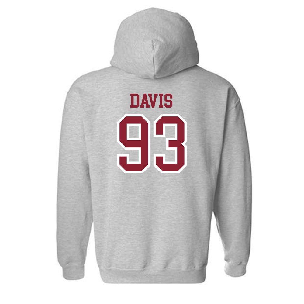 Troy - NCAA Football : RaKeem Davis - Generic Shersey Hooded Sweatshirt-1