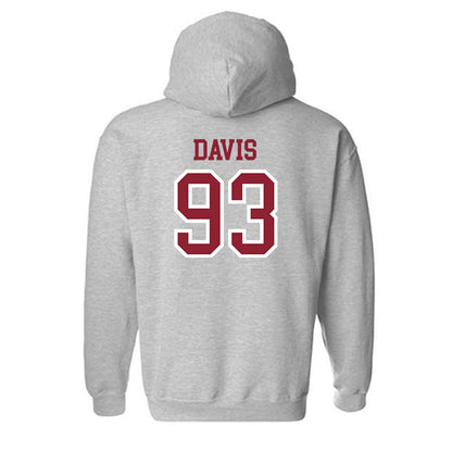 Troy - NCAA Football : RaKeem Davis - Generic Shersey Hooded Sweatshirt-1