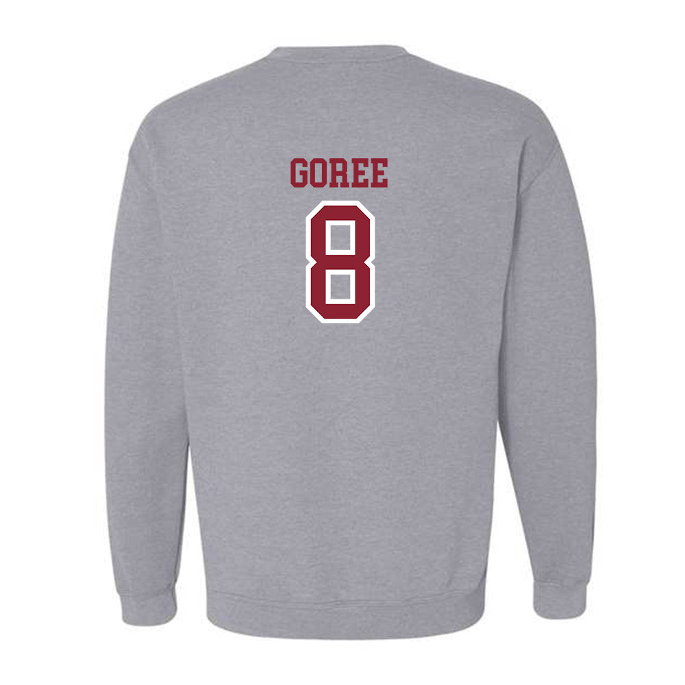 Troy - NCAA Football : Marcus Goree - Generic Shersey Crewneck Sweatshirt-1