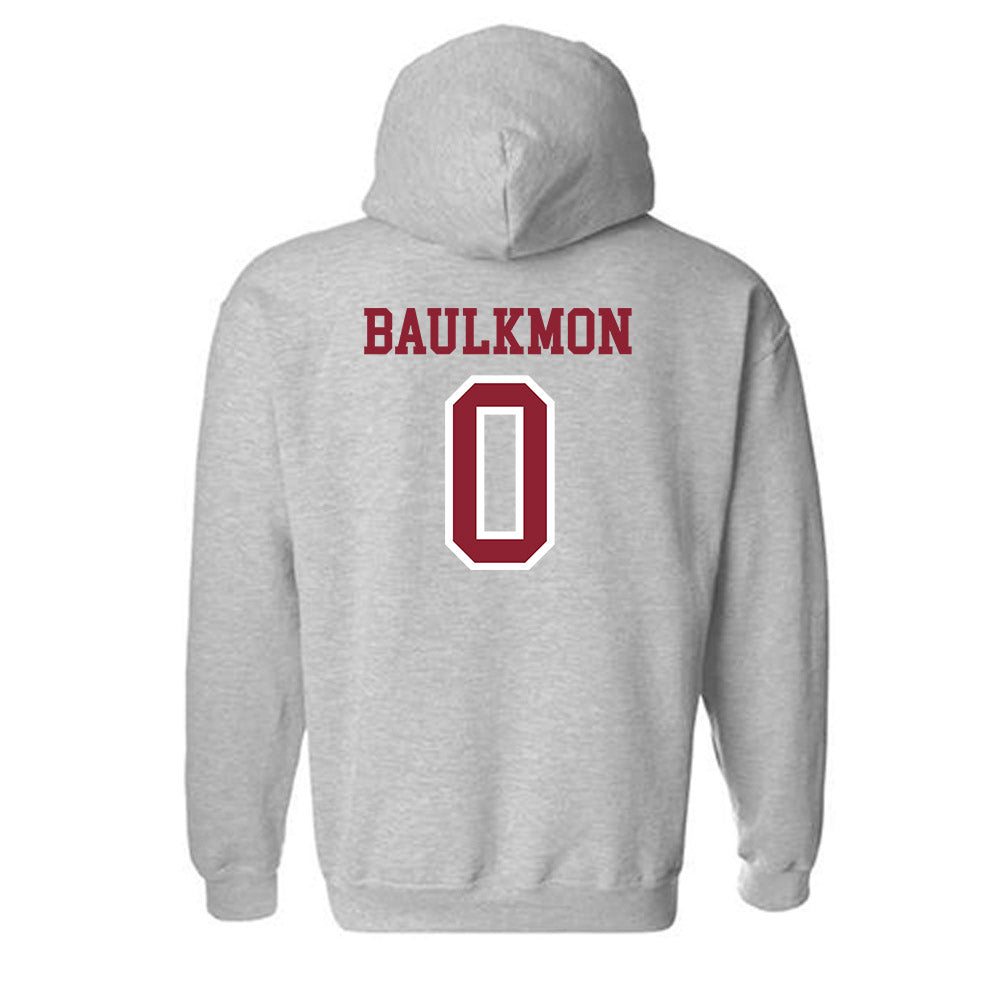 Troy - NCAA Women's Basketball : Kareem Baulkmon - Generic Shersey Hooded Sweatshirt-1