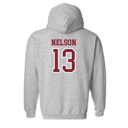 Troy - NCAA Football : Daivon Nelson - Generic Shersey Hooded Sweatshirt-1