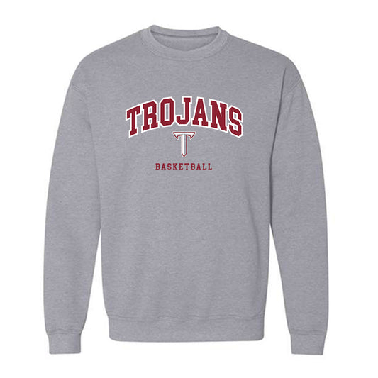 Troy - NCAA Men's Basketball : Emmanuel Clarton - Generic Shersey Crewneck Sweatshirt-0