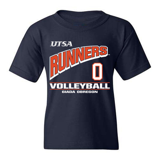UTSA - NCAA Women's Volleyball : Giada Obregon - Classic Fashion Shersey Youth T-Shirt-0