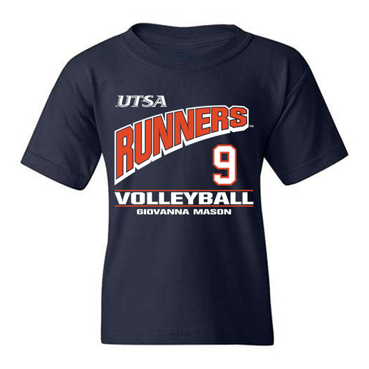 UTSA - NCAA Women's Volleyball : Giovanna Mason - Classic Fashion Shersey Youth T-Shirt-0
