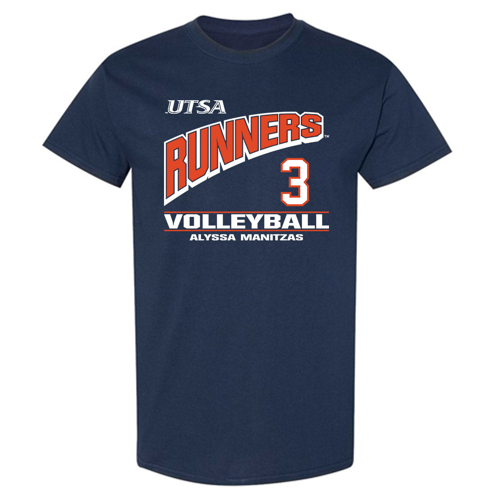 UTSA - NCAA Women's Volleyball : Alyssa Manitzas - Classic Fashion Shersey T-Shirt-0