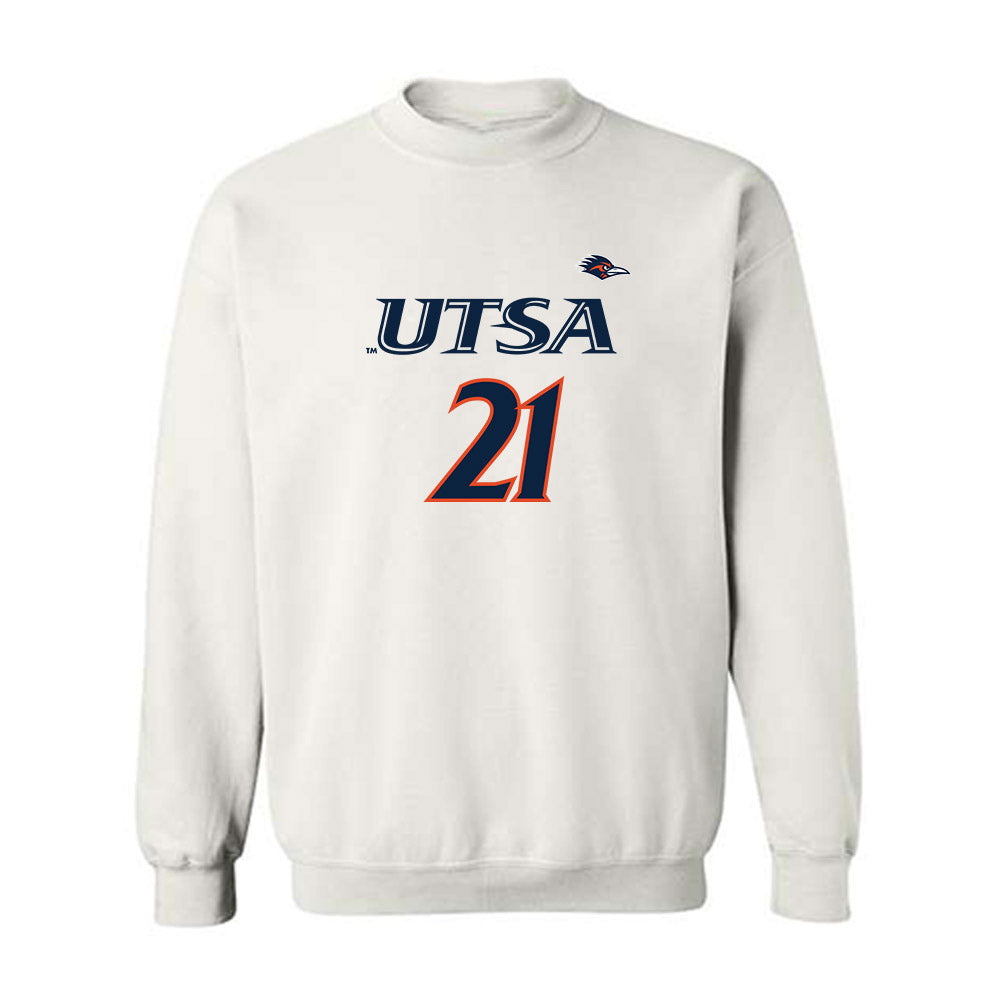 UTSA - NCAA Women's Volleyball : Valeria Ortiz - Replica Shersey Crewneck Sweatshirt-0
