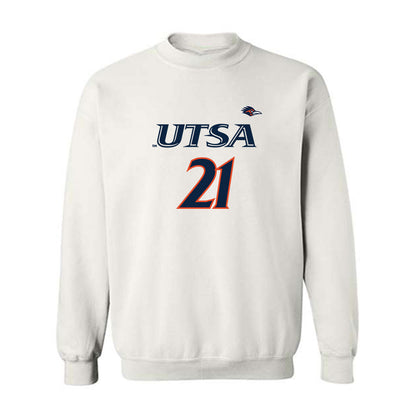 UTSA - NCAA Women's Volleyball : Valeria Ortiz - Replica Shersey Crewneck Sweatshirt-0