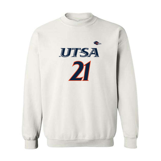 UTSA - NCAA Women's Volleyball : Valeria Ortiz - Replica Shersey Crewneck Sweatshirt-0