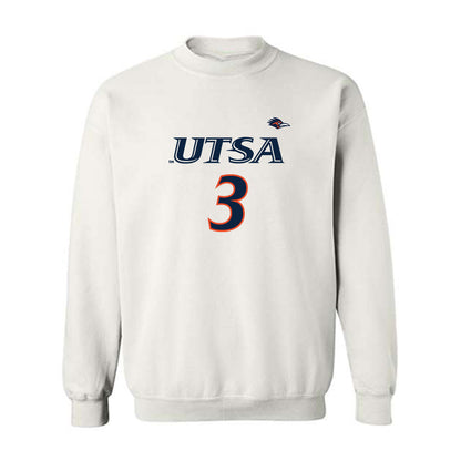 UTSA - NCAA Women's Volleyball : Alyssa Manitzas - Replica Shersey Crewneck Sweatshirt-0