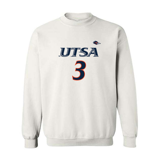 UTSA - NCAA Women's Volleyball : Alyssa Manitzas - Replica Shersey Crewneck Sweatshirt-0