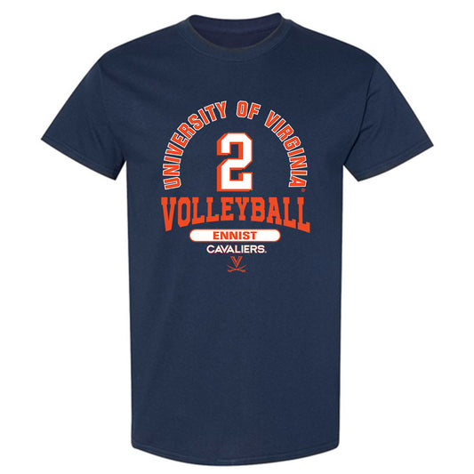 Virginia - NCAA Women's Volleyball : Reagan Ennist - Classic Fashion Shersey T-Shirt-0