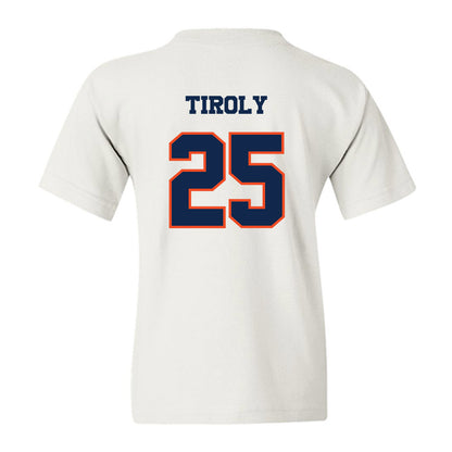 Virginia - NCAA Baseball : Joe Tiroly - Classic Shersey Youth T-Shirt-1