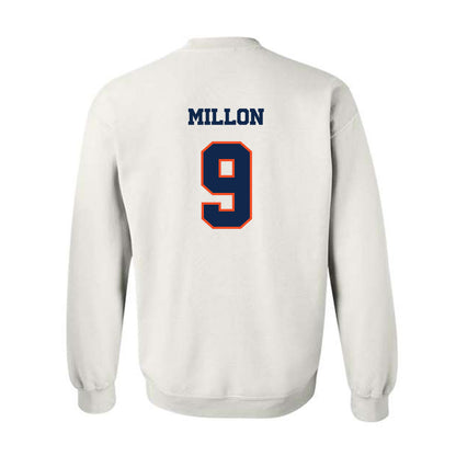 Virginia - NCAA Men's Lacrosse : McCabe Millon - Classic Shersey Crewneck Sweatshirt-1
