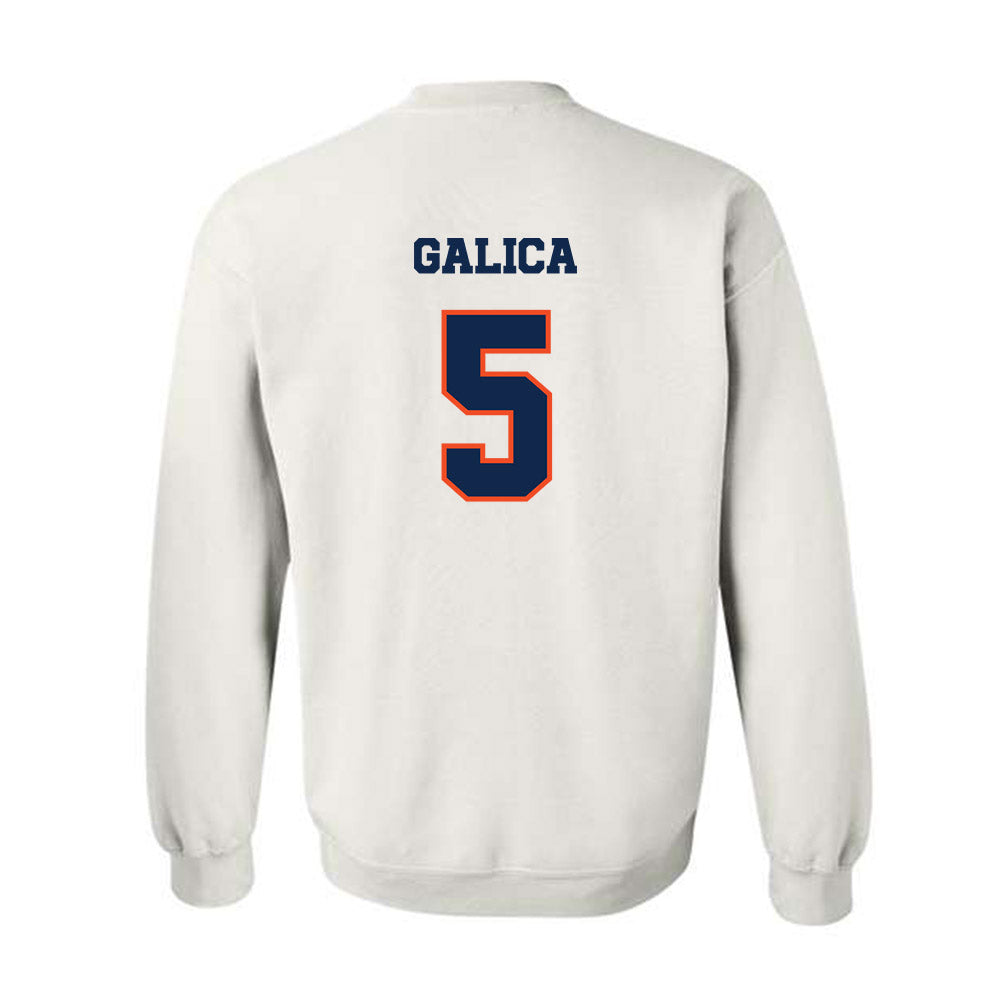 Virginia - NCAA Women's Lacrosse : Kate Galica - Classic Shersey Crewneck Sweatshirt-1