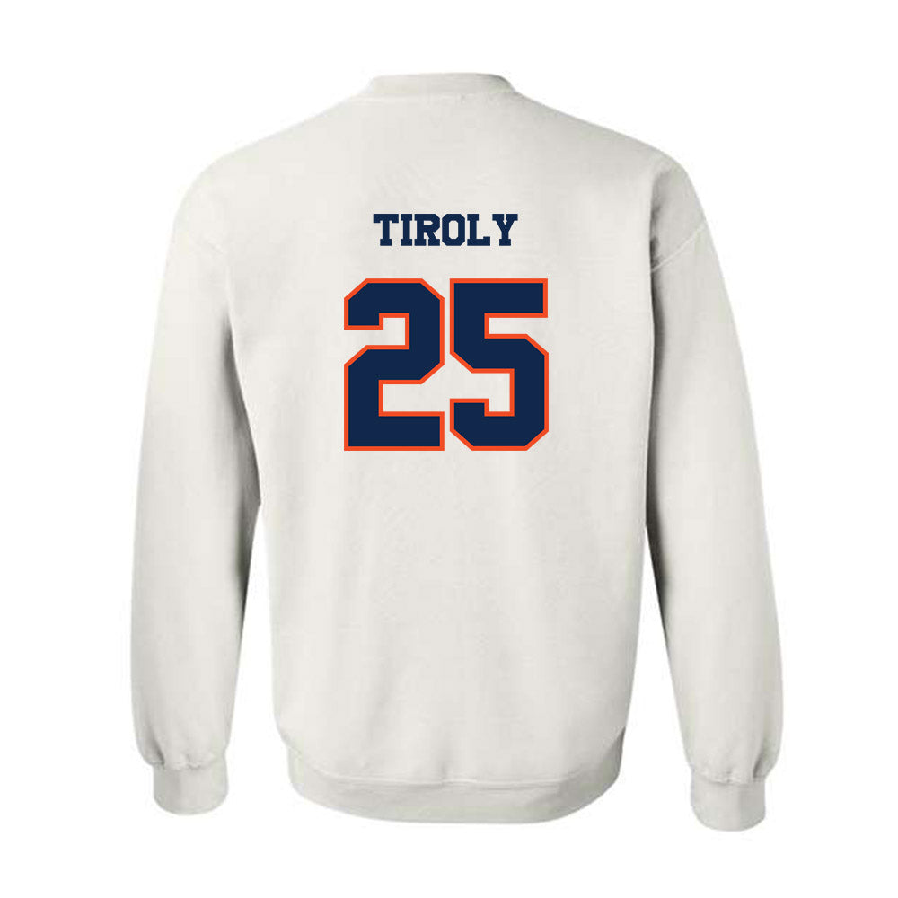 Virginia - NCAA Baseball : Joe Tiroly - Classic Shersey Crewneck Sweatshirt-1
