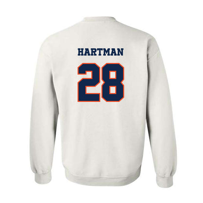 Virginia - NCAA Baseball : Lucas Hartman - Classic Shersey Crewneck Sweatshirt-1