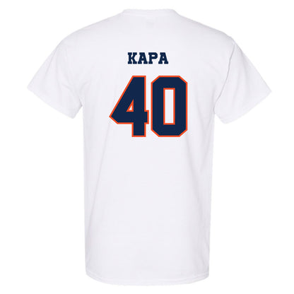 Virginia - NCAA Baseball : Tyler Kapa - Classic Shersey T-Shirt-1
