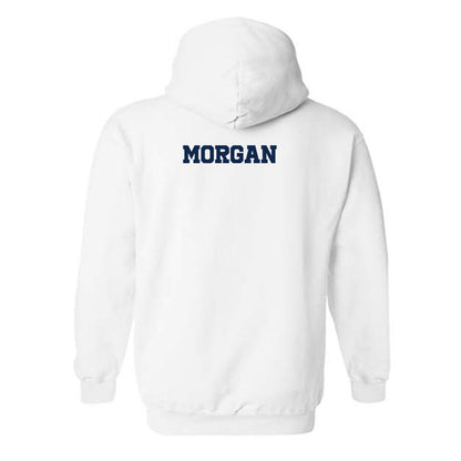 Virginia - NCAA Wrestling : Brenan Morgan - Classic Shersey Hooded Sweatshirt-1