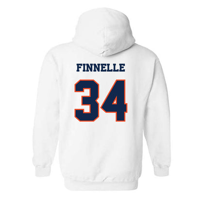 Virginia - NCAA Women's Lacrosse : Elyse Finnelle - Classic Shersey Hooded Sweatshirt-1