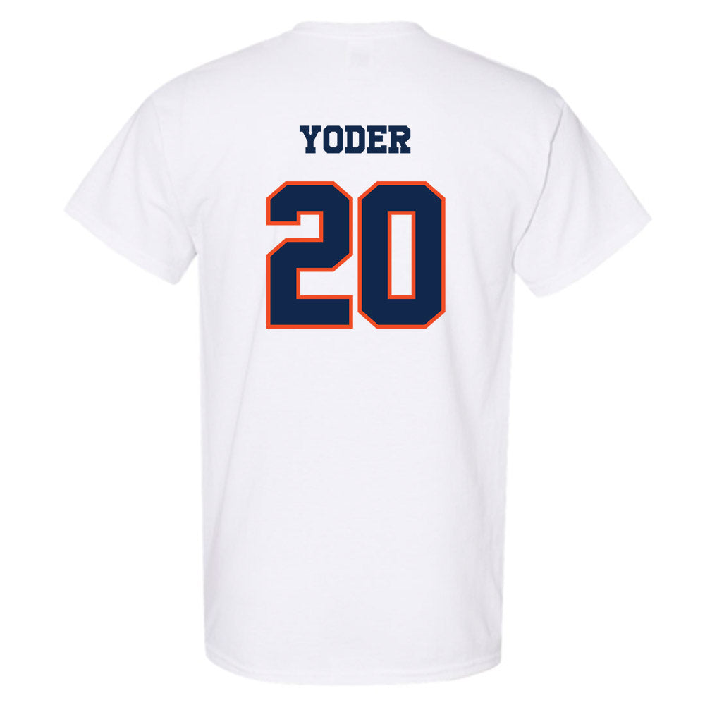 Virginia - NCAA Baseball : Noah Yoder - Classic Shersey T-Shirt-1