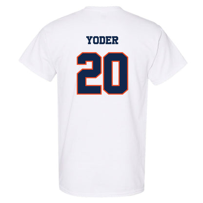 Virginia - NCAA Baseball : Noah Yoder - Classic Shersey T-Shirt-1