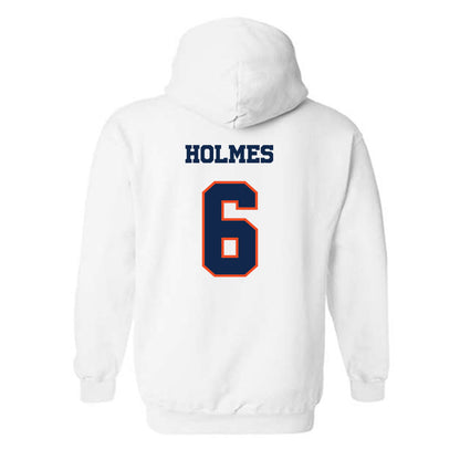 Virginia - NCAA Baseball : RJ Holmes - Classic Shersey Hooded Sweatshirt-1