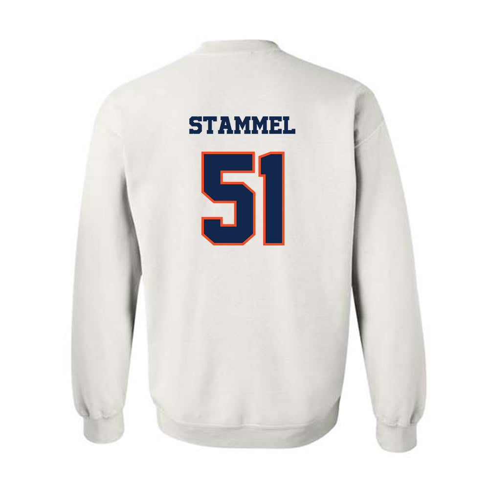 Virginia - NCAA Baseball : Max Stammel - Classic Shersey Crewneck Sweatshirt-1