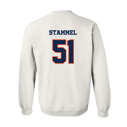Virginia - NCAA Baseball : Max Stammel - Classic Shersey Crewneck Sweatshirt-1