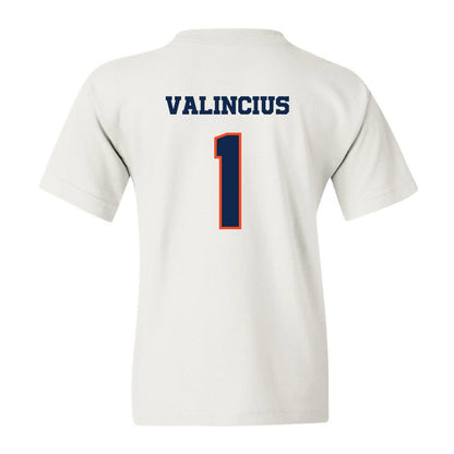 Virginia - NCAA Baseball : Tomas Valincius - Classic Shersey Youth T-Shirt