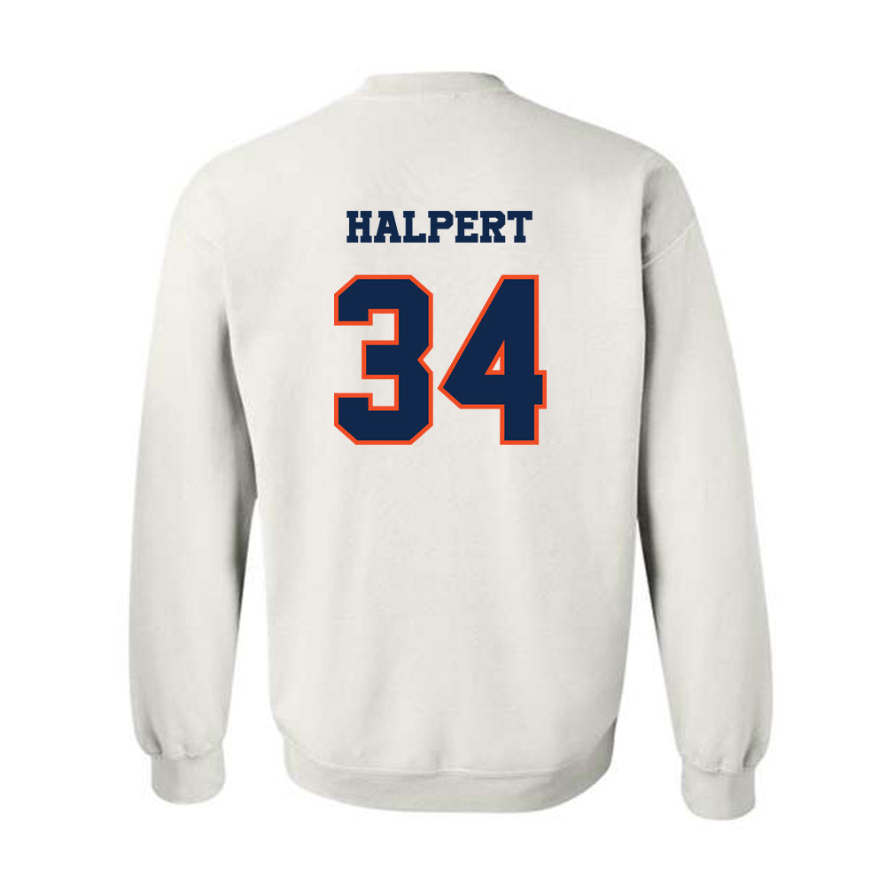 Virginia - NCAA Men's Lacrosse : Charlie Halpert - Classic Shersey Crewneck Sweatshirt-1