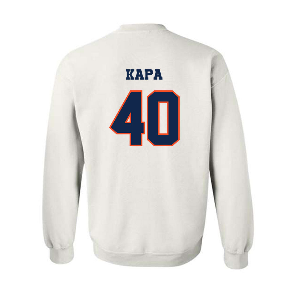 Virginia - NCAA Baseball : Tyler Kapa - Classic Shersey Crewneck Sweatshirt-1