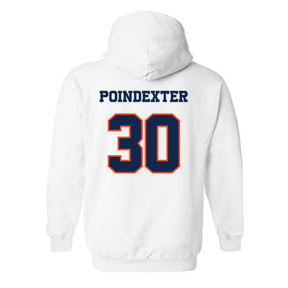 Virginia - NCAA Women's Lacrosse : Delaney Poindexter - Classic Shersey Hooded Sweatshirt-1