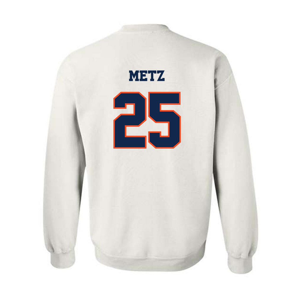 Virginia - NCAA Men's Lacrosse : Henry Metz - Crewneck Sweatshirt Classic Shersey