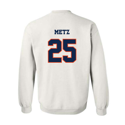 Virginia - NCAA Men's Lacrosse : Henry Metz - Crewneck Sweatshirt Classic Shersey