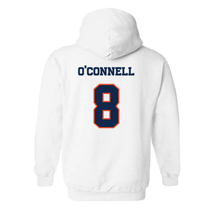 Virginia - NCAA Baseball : Thomas O'Connell - Classic Shersey Hooded Sweatshirt-1