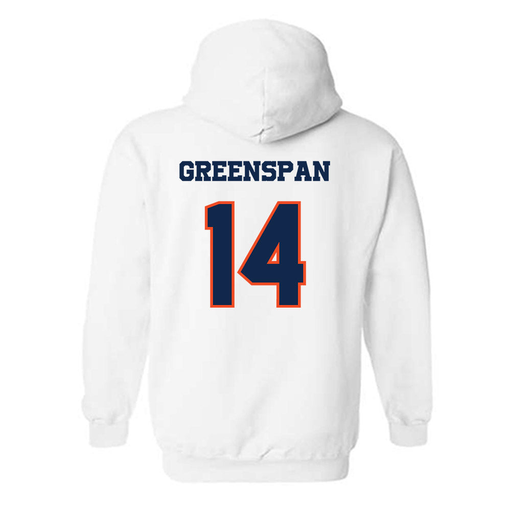 Virginia - NCAA Men's Lacrosse : Andrew Greenspan - Classic Shersey Hooded Sweatshirt-1