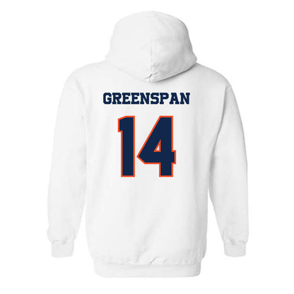 Virginia - NCAA Men's Lacrosse : Andrew Greenspan - Classic Shersey Hooded Sweatshirt-1